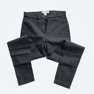 Primark Black Skinny Fitted Stretchy Mid Rise Dress Pants 4